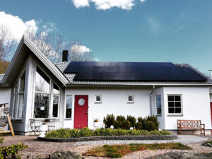 Solceller installerade i Gråbo