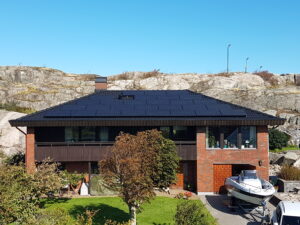 Solceller installerat i Skärhamn på Tjörn