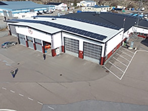 Solceller Kungshamn Brandstation